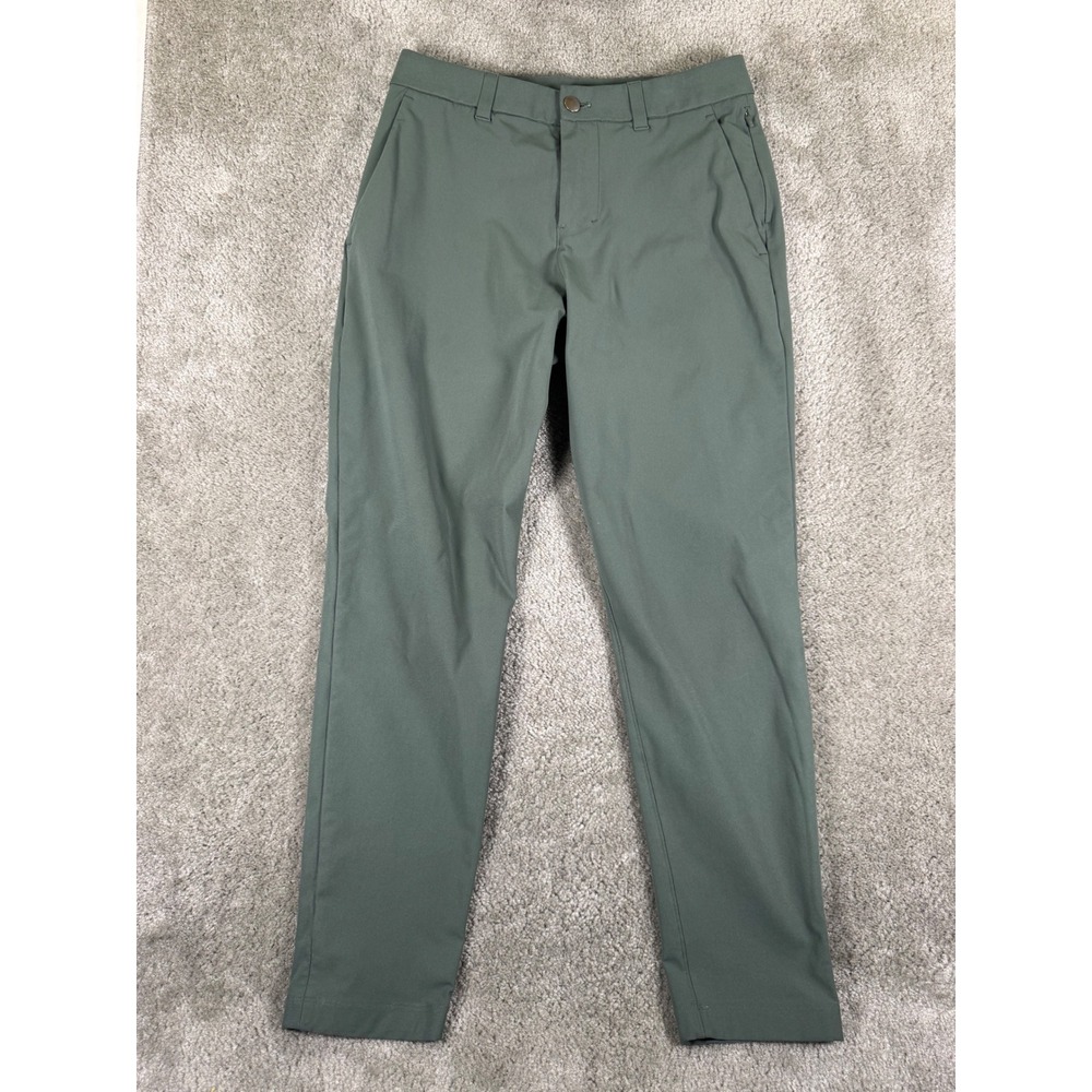 Lululemon Commission Slim Fit Pant 28 Sage Green Warpstreme Chino LM5AQYS